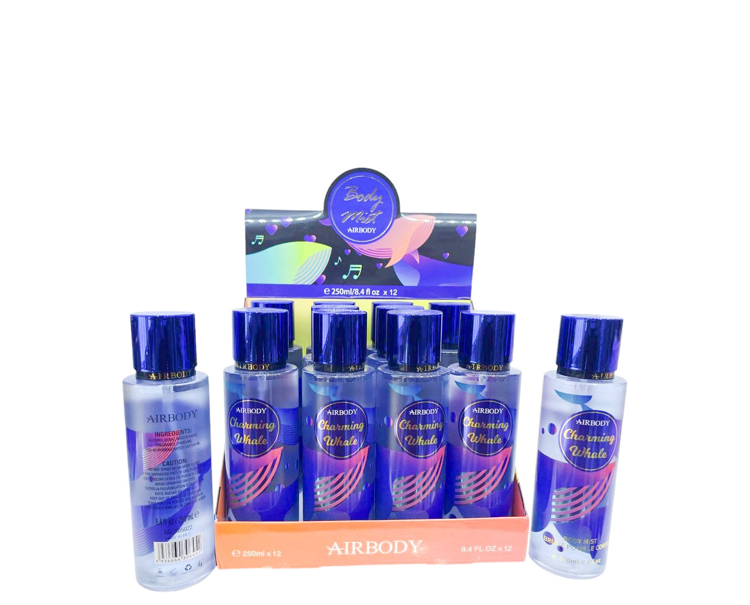 Air Body Charming Whale Body Mist 250ml