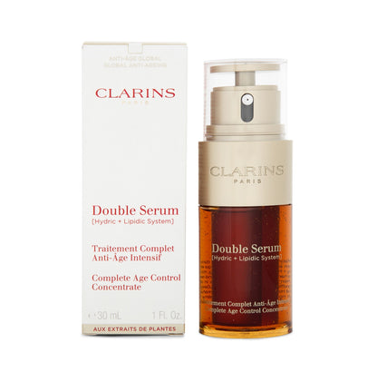 Clarins Double Serum (Hydric Lipidic System) Complete Age Control Concentrate 30ml