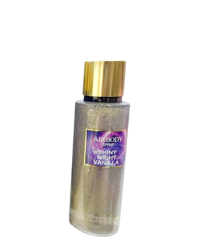 Air Body Spray Shine Night Vanilla Body Mist 250ml