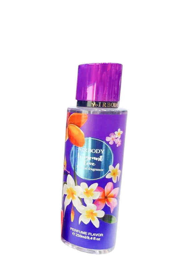Air Body Natural Fragrant Love Natural Fragrance Body Mist 250ml