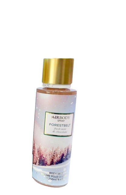 Air body spray Forestbelt Fresh Mini & Chocolete body mist 250ml