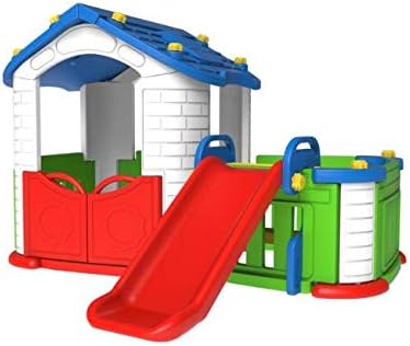 Best Toy Playhouse With Slide For Kids, Multi Color