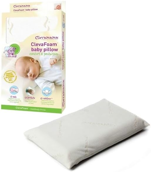 Clevamama Memory Foam Baby Pillow NEW born baby
