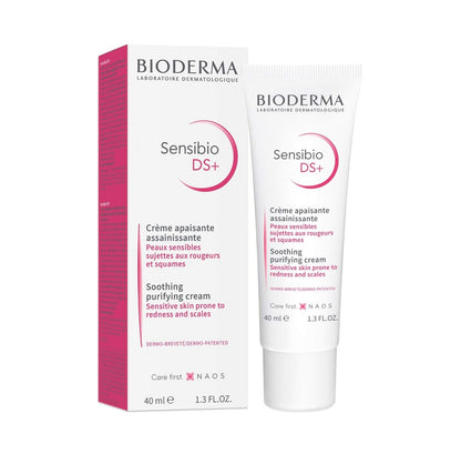 Bioderma Sensibio DS+ Soothing Purifying Cream for Seborrheic Dermatitis Sensitive Skin, 40ml