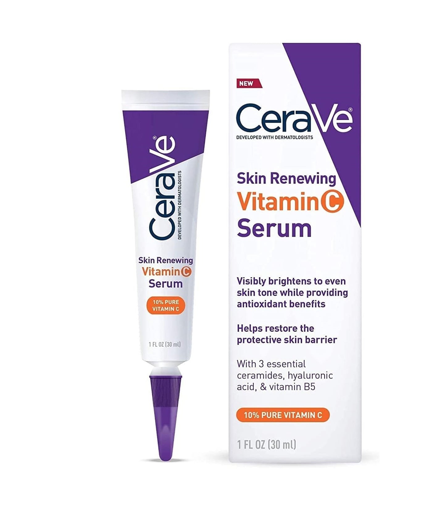 CeraVe Vitamin C Serum with Hyaluronic Acid (1fl.oz)