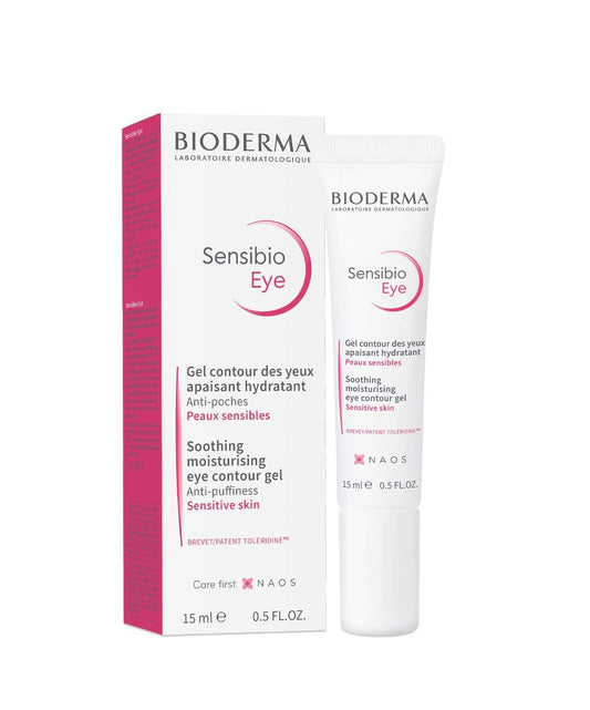 Bioderma Sensibio Eye Soothing Contour Gel For Sensitive To Intolerant Skin, 15ml