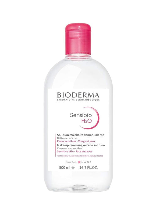 Bioderma Sensibio H2O Make-Up Removing Micellar Water - Sensitive Skin, 500ml