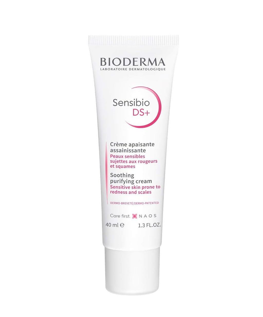 Bioderma Sensibio DS+ Soothing Purifying Cream for Seborrheic Dermatitis Sensitive Skin, 40ml