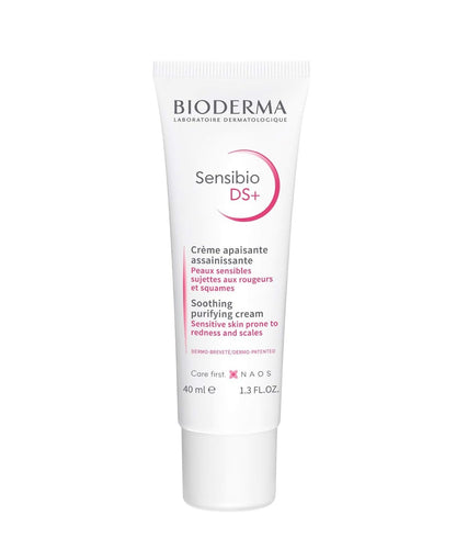 Bioderma Sensibio DS+ Soothing Purifying Cream for Seborrheic Dermatitis Sensitive Skin, 40ml