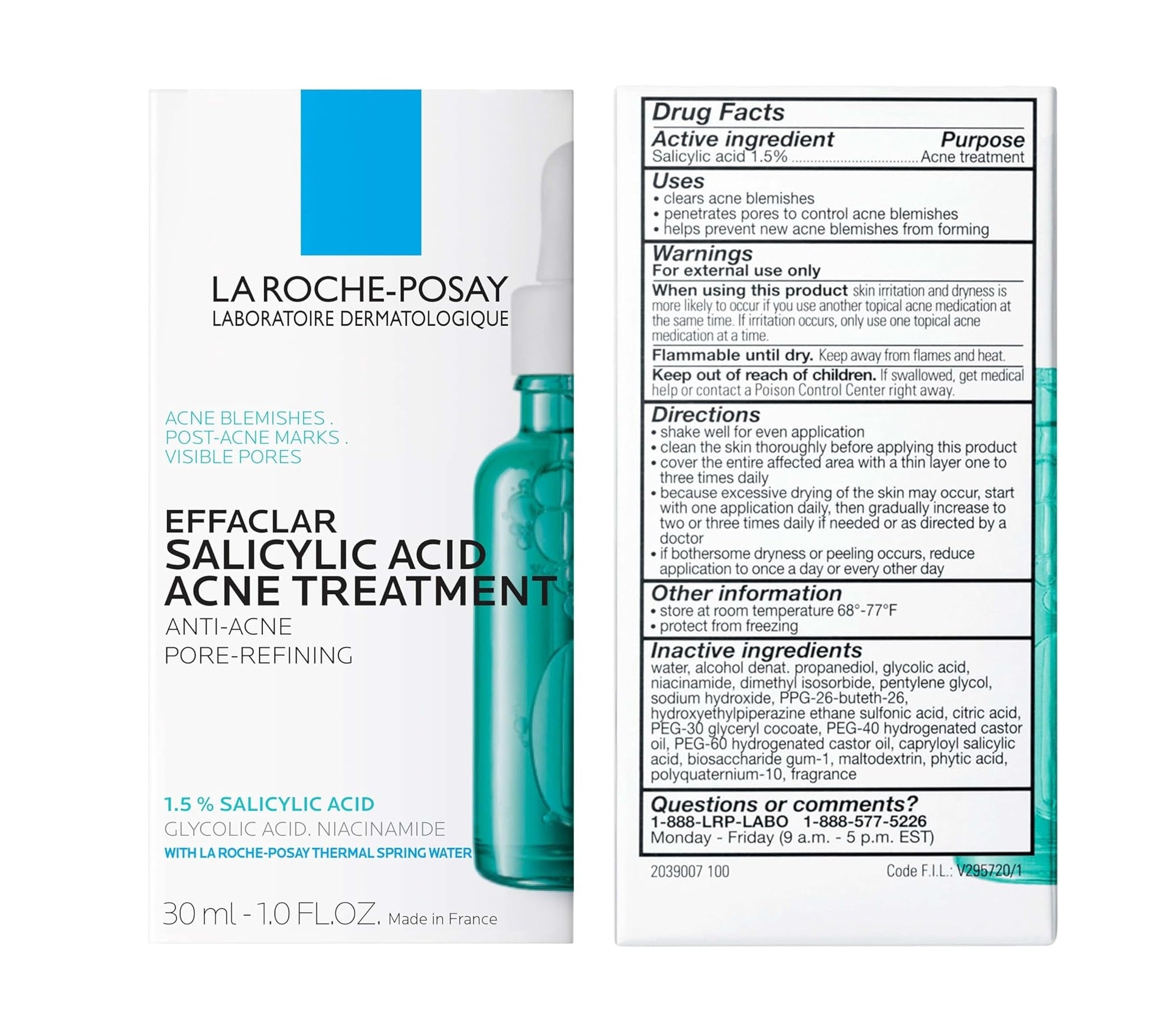 La Roche Posay Effaclar Serum - 30ml/1.01oz