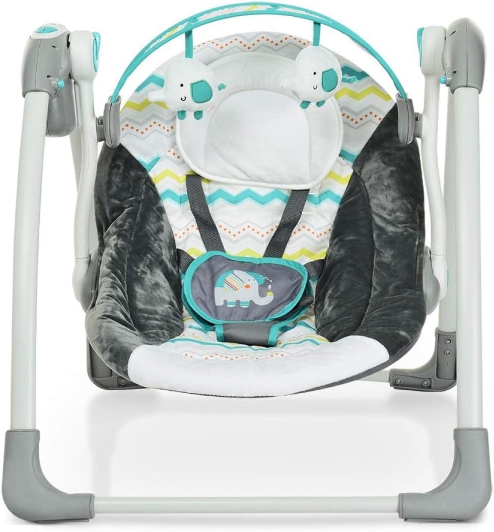 Mastela Deluxe Portable Baby Swing Green Color