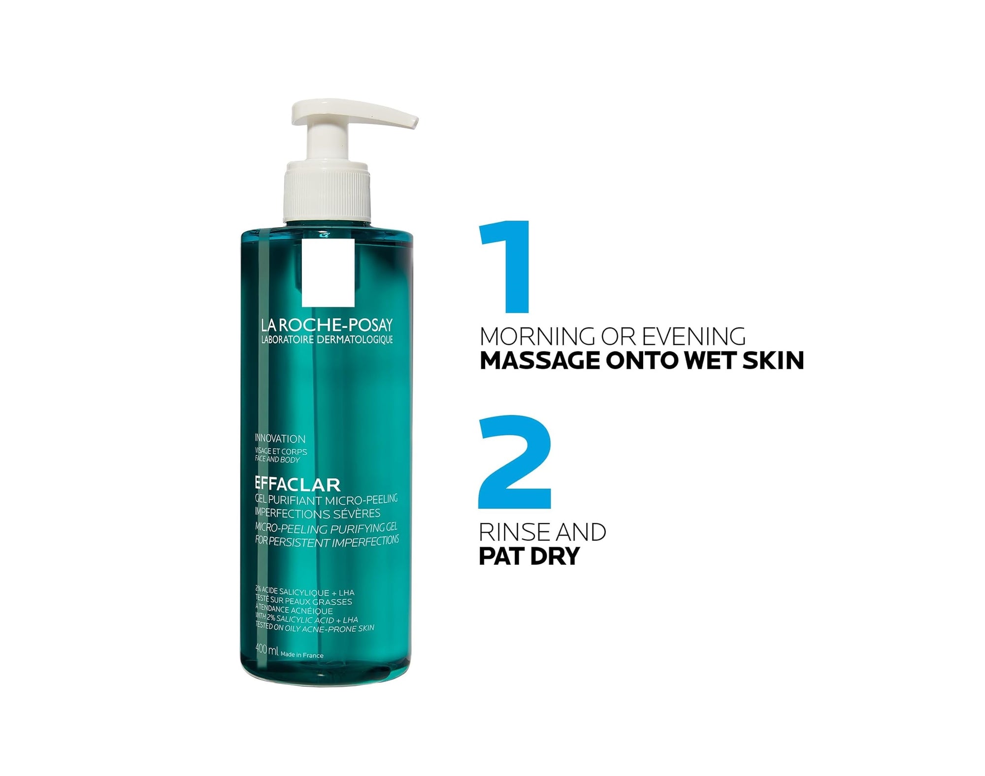 EFFACLAR gel purifiant micro-peeling 400 ml