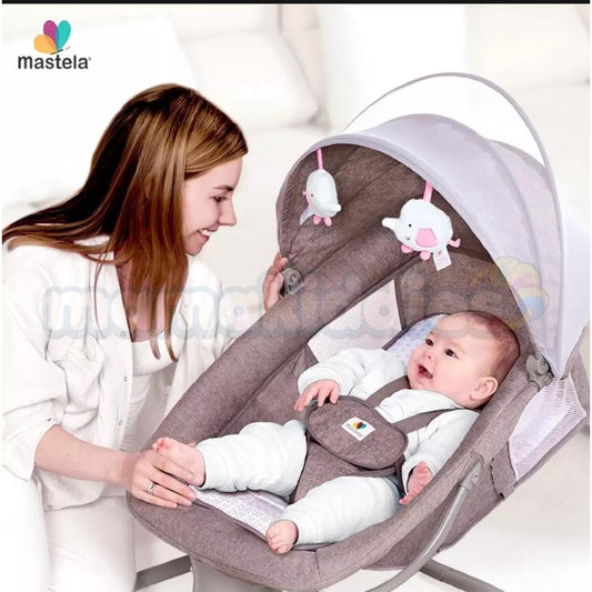 Mastela 3-in-1 Deluxe Multi-Functional Bassinet/Swing & Napper Swings