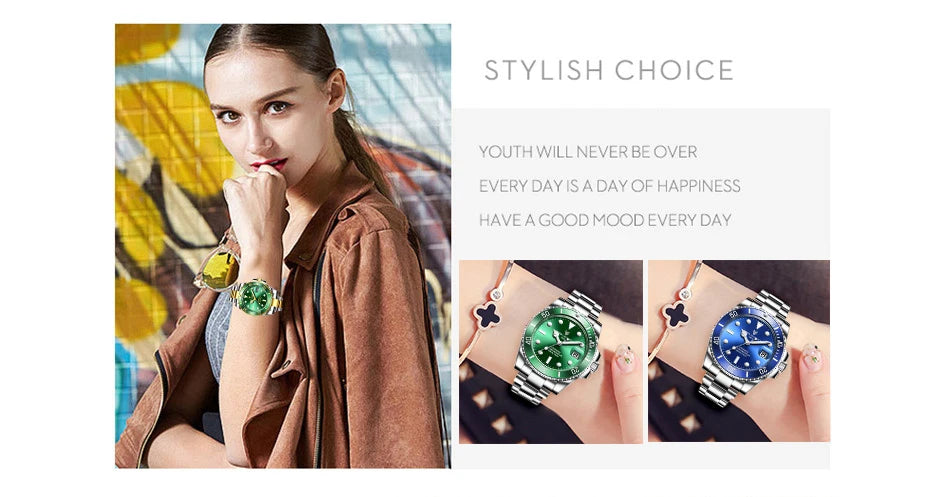 LIGE Women Watches Mechanical Watch Luxury Bracelet Wrist Wristwatch Elegant Ladies Automatic Date Clock Watch Relogio Feminino