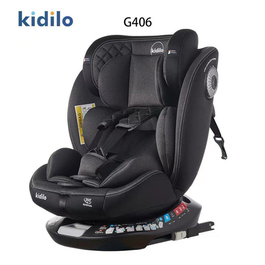 Kidilo baby car seat baby car seat is a specially designed seat for infants and young children to ensure their safety and comfort while traveling in a vehicle. It is typically made with a strong,