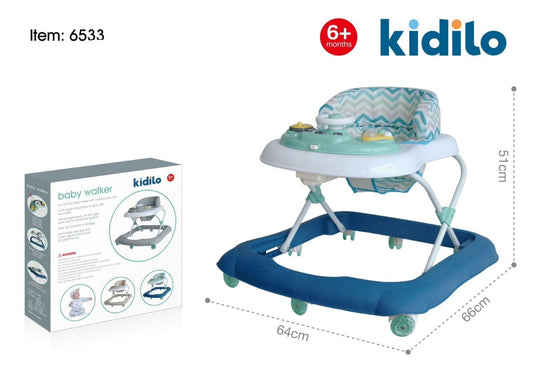 KIDILO, baby walker, MULTI COLOURS