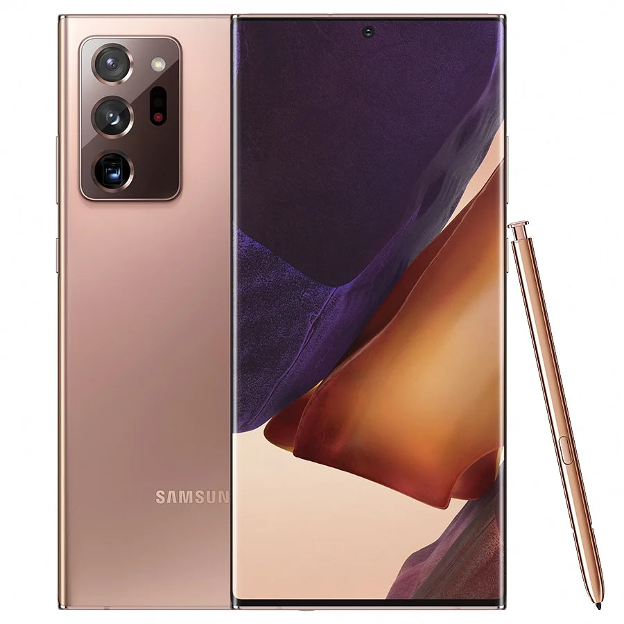 Samsung Galaxy Note 20 Ultra 5G N986U1 6.9" 12GB RAM 128/512GB Octa Core Snapdragon NFC Original Unlocked Android Mobile Phone