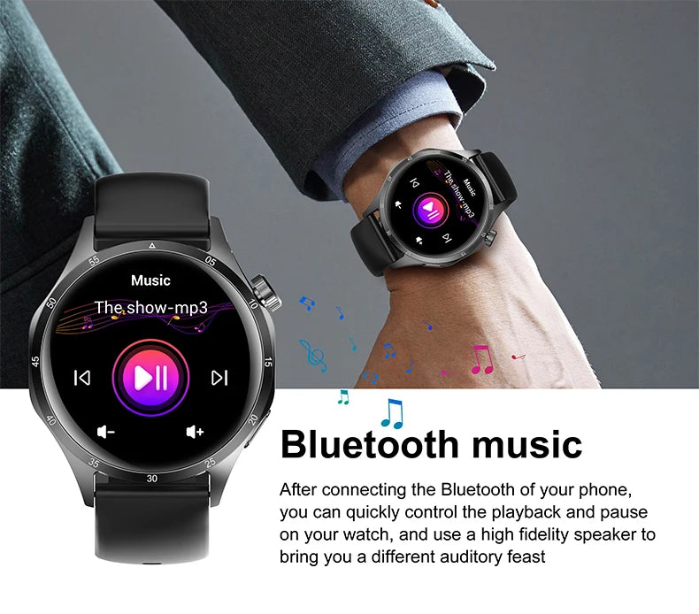 For HUAWEI GT5 Pro GPS NFC Smart Watch Men 360*360 AMOLED Screen Heart rate Bluetooth Call IP67 Waterproof Man Smartwatch 2025