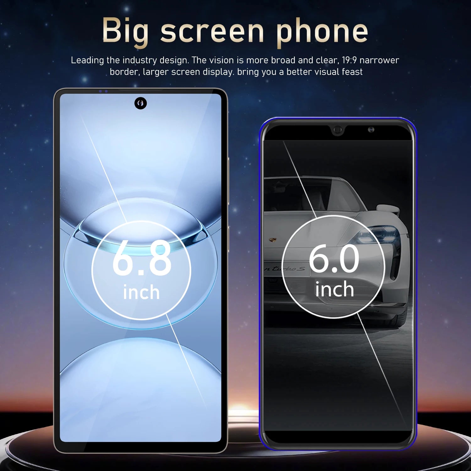 FUFFI S25 Pro Smartphone 5G Cellphones Android 12,6.8 inch Screen,12+512GB,24+48MP Mobile phone 5800mAh Google Play Store,Phone