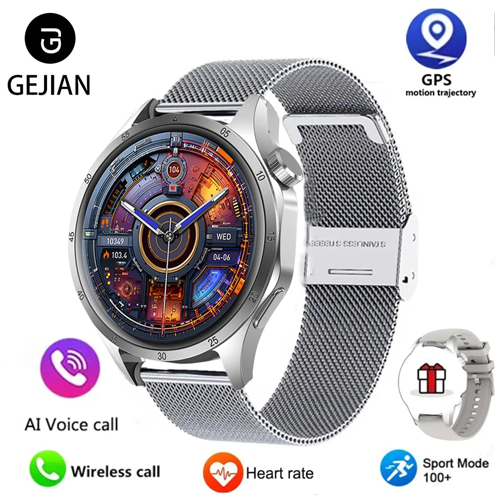 For HUAWEI GT5 Pro GPS NFC Smart Watch Men 360*360 AMOLED Screen Heart rate Bluetooth Call IP67 Waterproof Man Smartwatch 2025