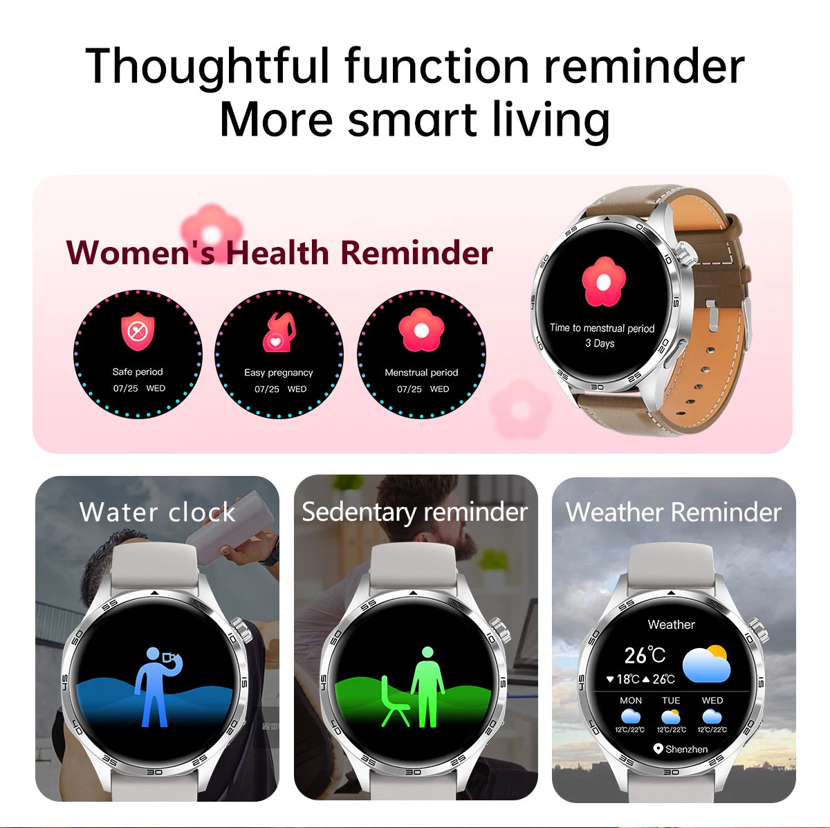 For HUAWEI IOS Outdoor Sport GPS Smart Watch Men 1.53-inch HD AMOLED Screen IP68 Waterproof Bluetooth Call NFC Smartwatch 2025