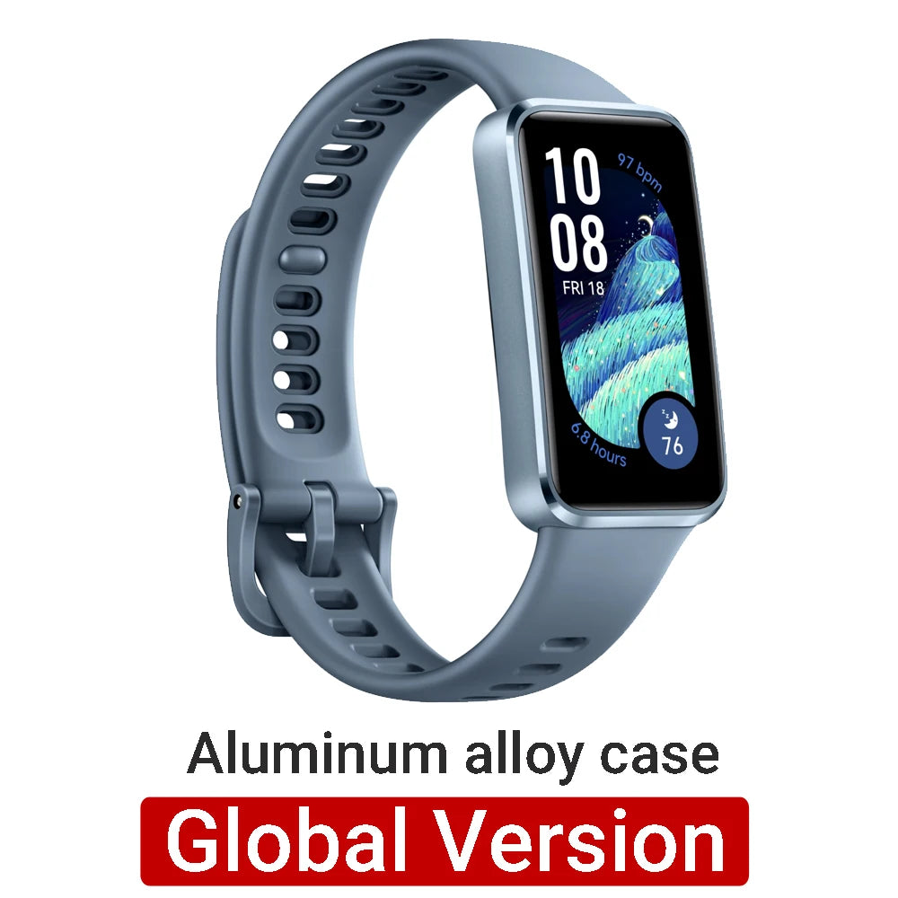 Huawei Band 10,Global Version Smartwatch,Compatible with IOS & Android,Sleep Tracking,Health monitor,14 days battery life,