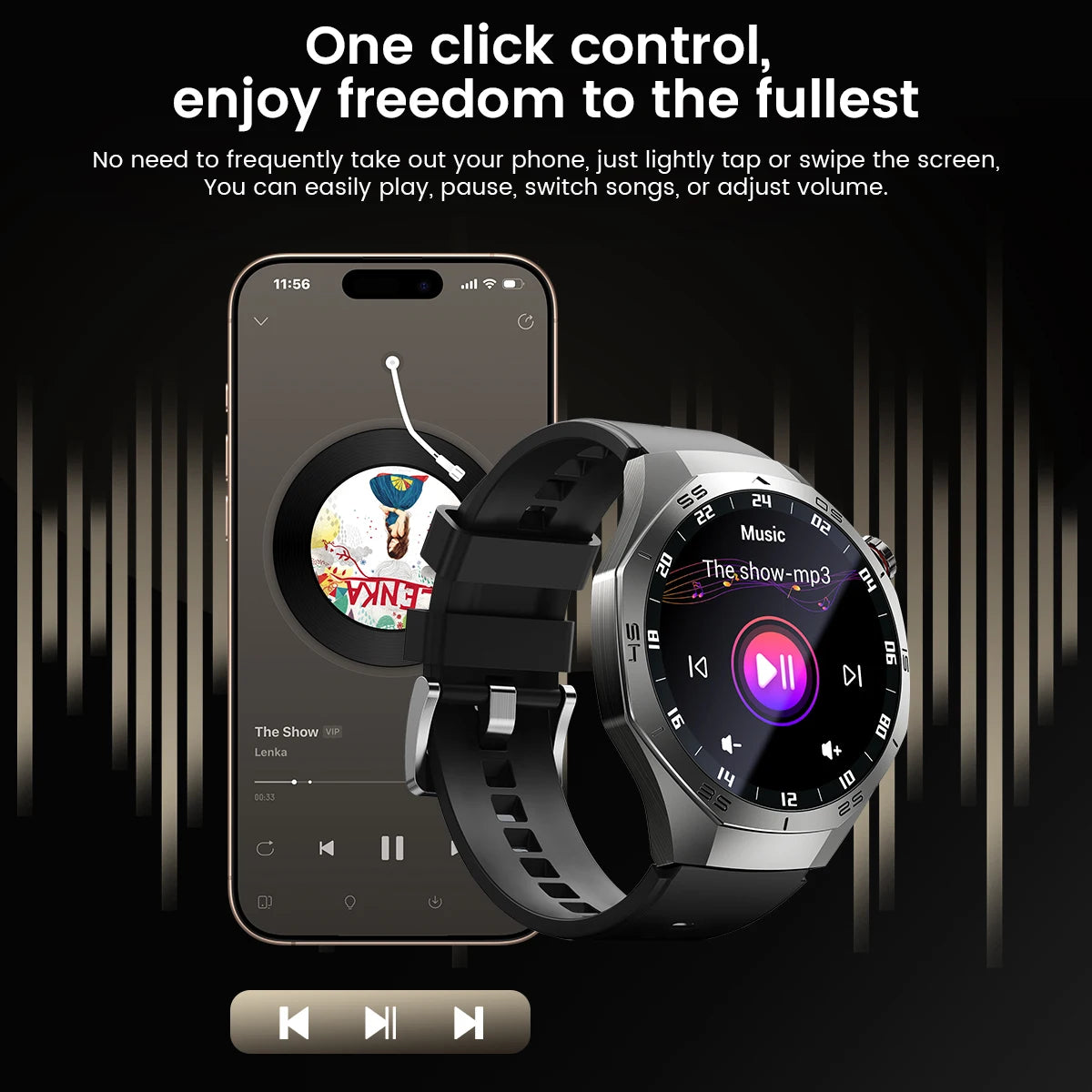 2025New For Huawei GT5 Pro Smart Watch Men HD AMOLED Screen GPS Motion trajectory HeartRate Bluetooth Call 1.52" SmartWatch IP68