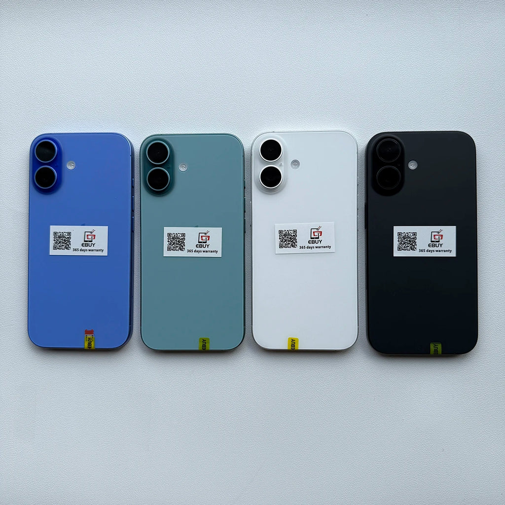 Original iPhone 16 Physical SIM 6.1 inch A18 Mobile Phone 5G Unlocked Dual SIM Face ID 128/256/512GB ROM 8GB Smart Phone