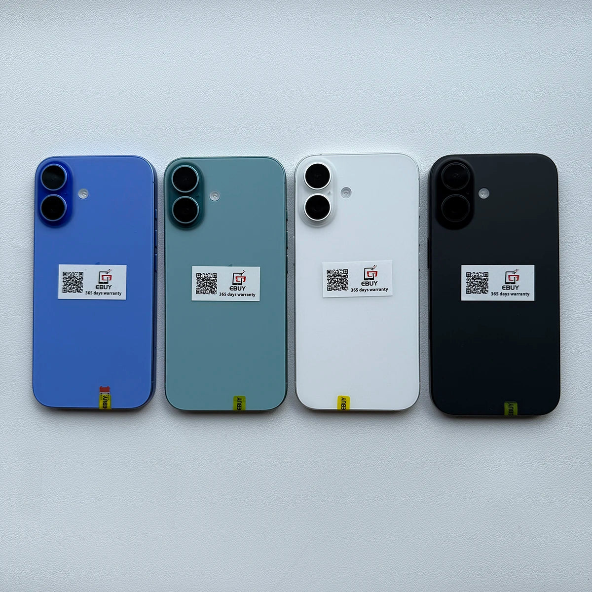 Original iPhone 16 Physical SIM 6.1 inch A18 Mobile Phone 5G Unlocked Dual SIM Face ID 128/256/512GB ROM 8GB Smart Phone