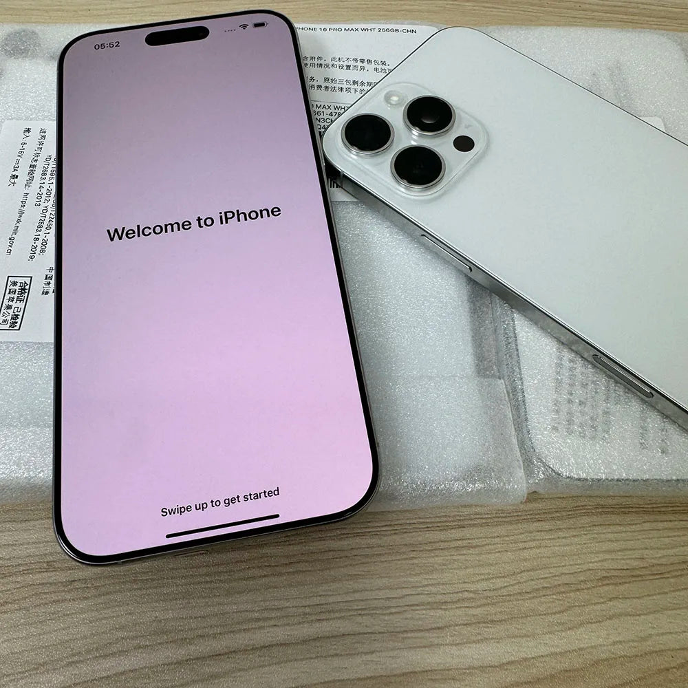 Original Apple iPhone 16 Pro Max Smartphone 256GB 512GB iOS 18 6.9" Super Retina XDR OLED 48MP Triple 16PM 5G Modile Phone