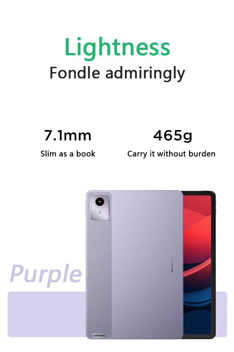 Global ROM Lenovo XiaoXin Pad 2024 Tablet 8GB 128GB Pads Qualcomm Snapdragon 685 Octa Core 11" WIFI 8MP Cam7040mAh 20W Charger