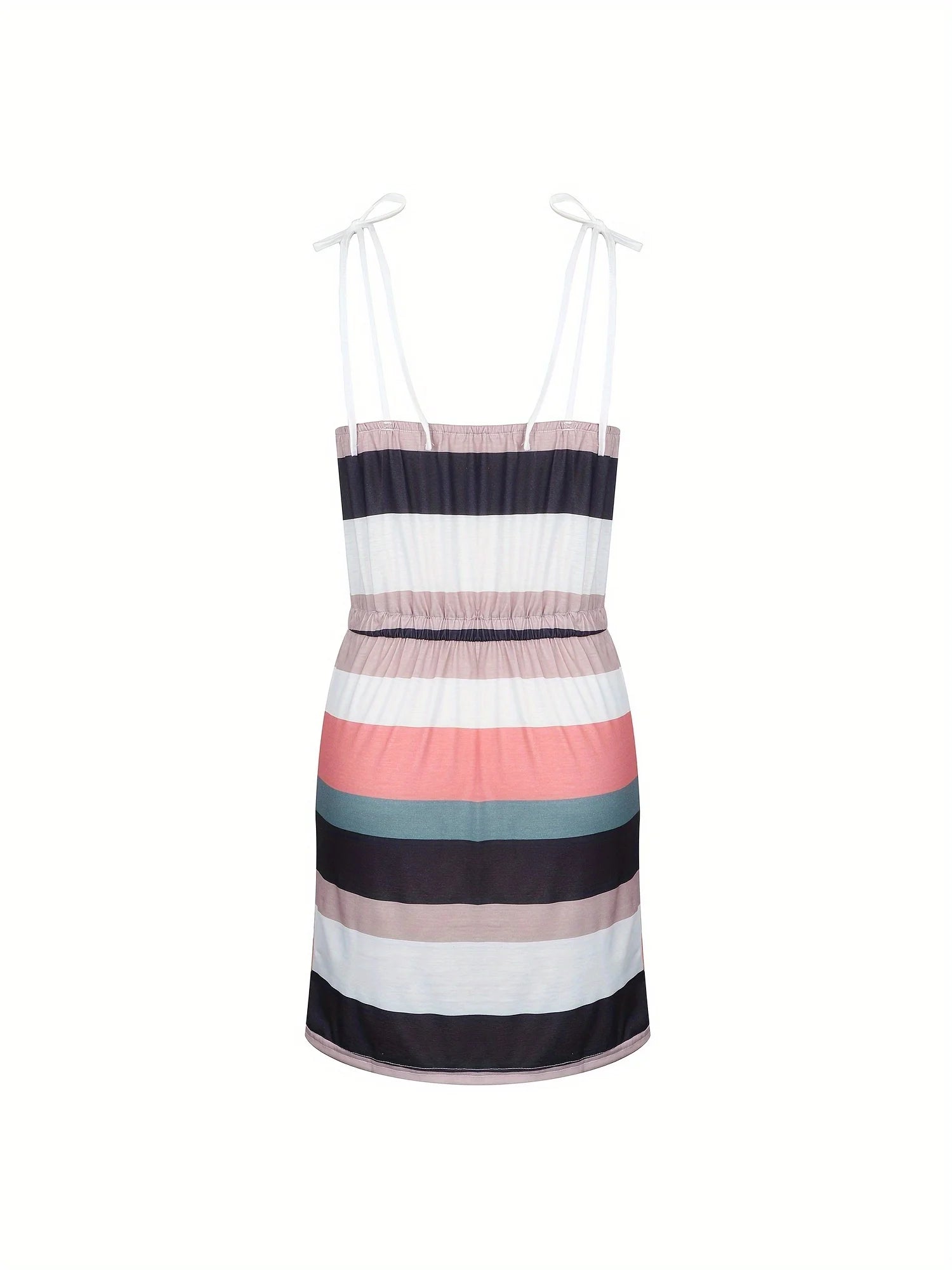 Sleeveless Dress for Women Clothing 2024 Summer Vacation Pullover Beach Sundress Female Korean Fashion Slim Sexy Short Dresse M