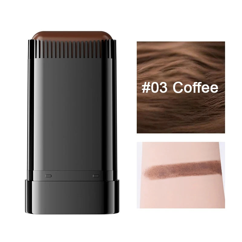 3 Colors Hair Stick, Gray Hair Covering Artifact No Color Loss Disposable Hair Dye Stick Hair Roots Hair Dyeing and Color