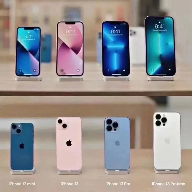 Apple iPhone 13 Pro 6.1" / iPhone 13 Pro Max 6.7" 128GB 256GB ROM Original Retina OLED RAM 6GB Face ID Unlocked 5G Mobile Phone
