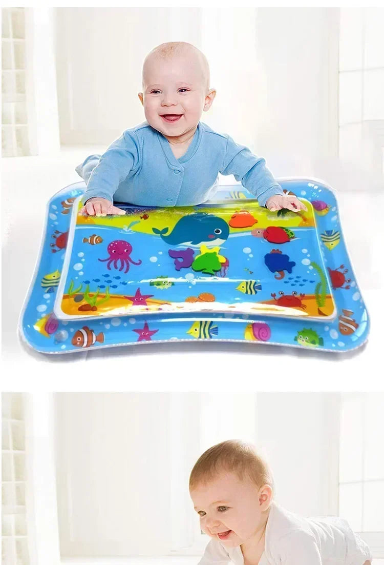 Summer Inflatable Water Mat for Babies Playmat Toddler Activity Play Early Education Baby Water Play Essential Toy