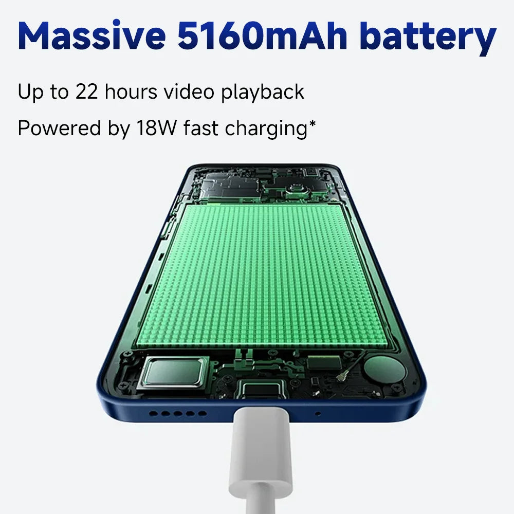World Premiere Xiaomi Redmi 14C Global Version Immersion 6.88'' 120Hz Display 50MP AI Dual Camera Massive 5160mAh Battery