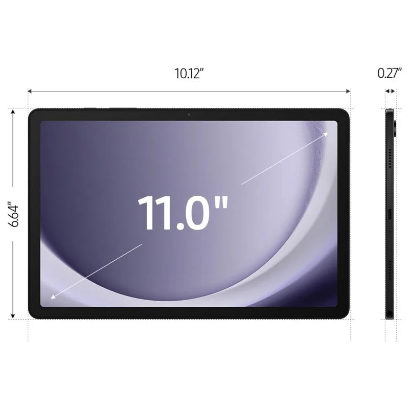 SAMSUNG Galaxy Tab A9+ Tablet 11” 4GB+64GB Android Tablet, 2.2GHz Octa-core, TFT 90 Hz LCD Display,Slim, Light, Durable Design