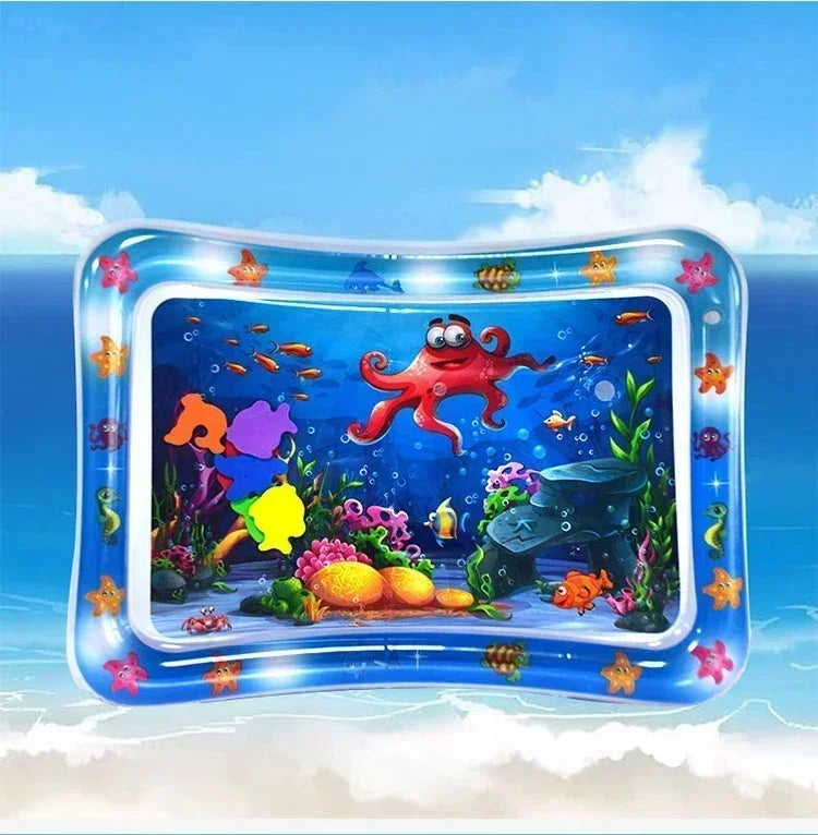 Summer Inflatable Water Mat for Babies Playmat Toddler Activity Play Early Education Baby Water Play Essential Toy