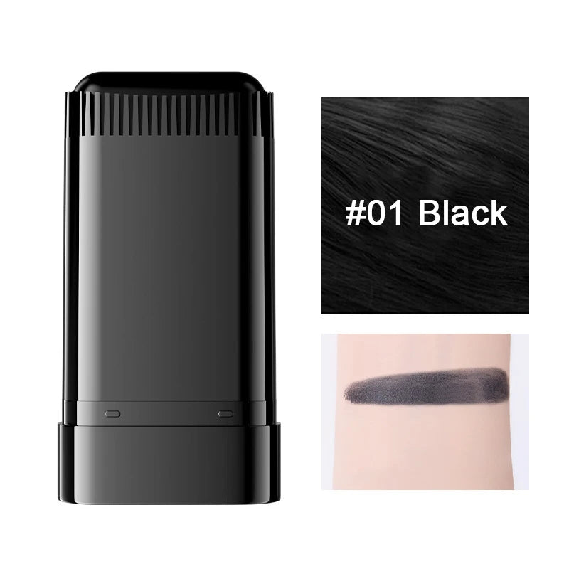 3 Colors Hair Stick, Gray Hair Covering Artifact No Color Loss Disposable Hair Dye Stick Hair Roots Hair Dyeing and Color