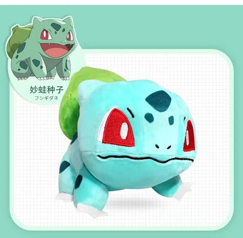 Anime Pokemon Plush Toys Charmander Bulbasaur Squirtle Pikachu Plush  Stuffed Animal Toy Pokemon Doll Kids Gift