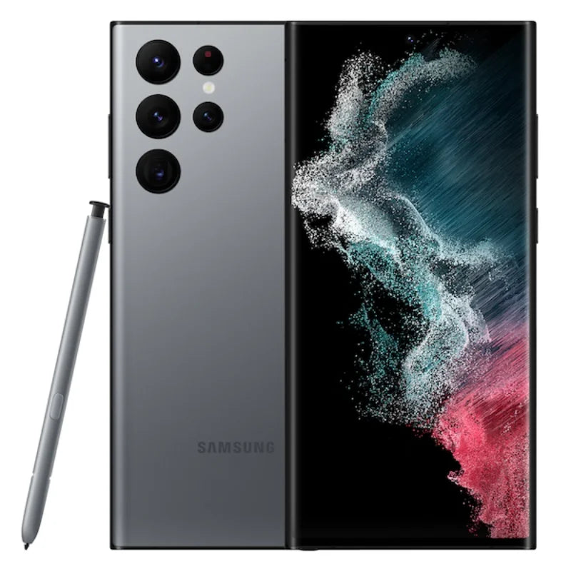 Samsung Galaxy S22 Ultra 5G S908U1 6.8" AMOLED 8/12GB 12/128/256/512GB ROM Snapdragon NFC S Pen Original Unlocked Cellphone