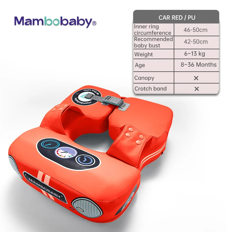 Mambobaby VIP Dropshipping Non-Inflatable Baby  Floats with Canopy  Underarm Swimming  Floater Spa Buoy Trainer Suppliers