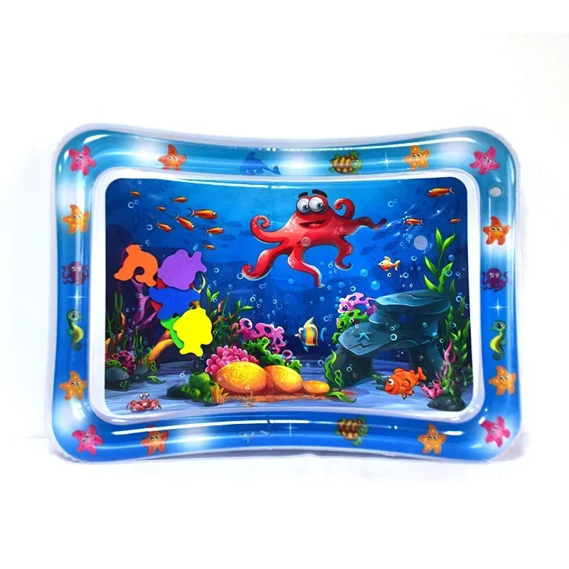 Summer Inflatable Water Mat for Babies Playmat Toddler Activity Play Early Education Baby Water Play Essential Toy