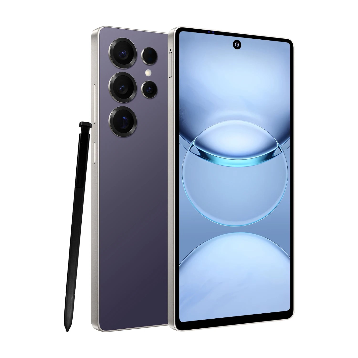 S25 Pro Smartphone Android 6.8Inch HD 8/12GB RAM 256/512GB ROM 5800mAh 48MP Camera Android 12 MTK Core Google Play Cell phone