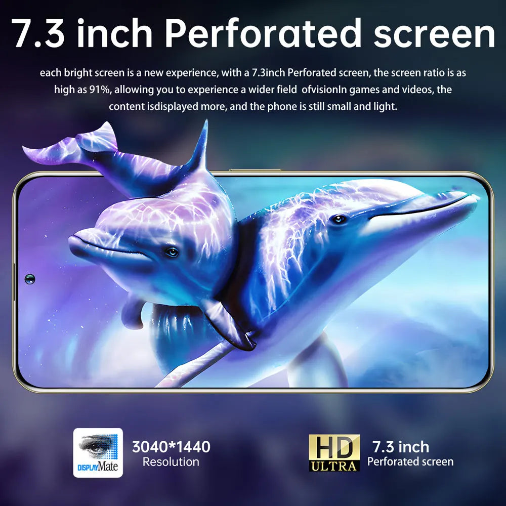 2025 Cellphones S25 Ultra Original 5G Smartphone 7.3HD Dual SIM Card Cell Phone 7800mAh Android 14 Global Version Mobile Phones