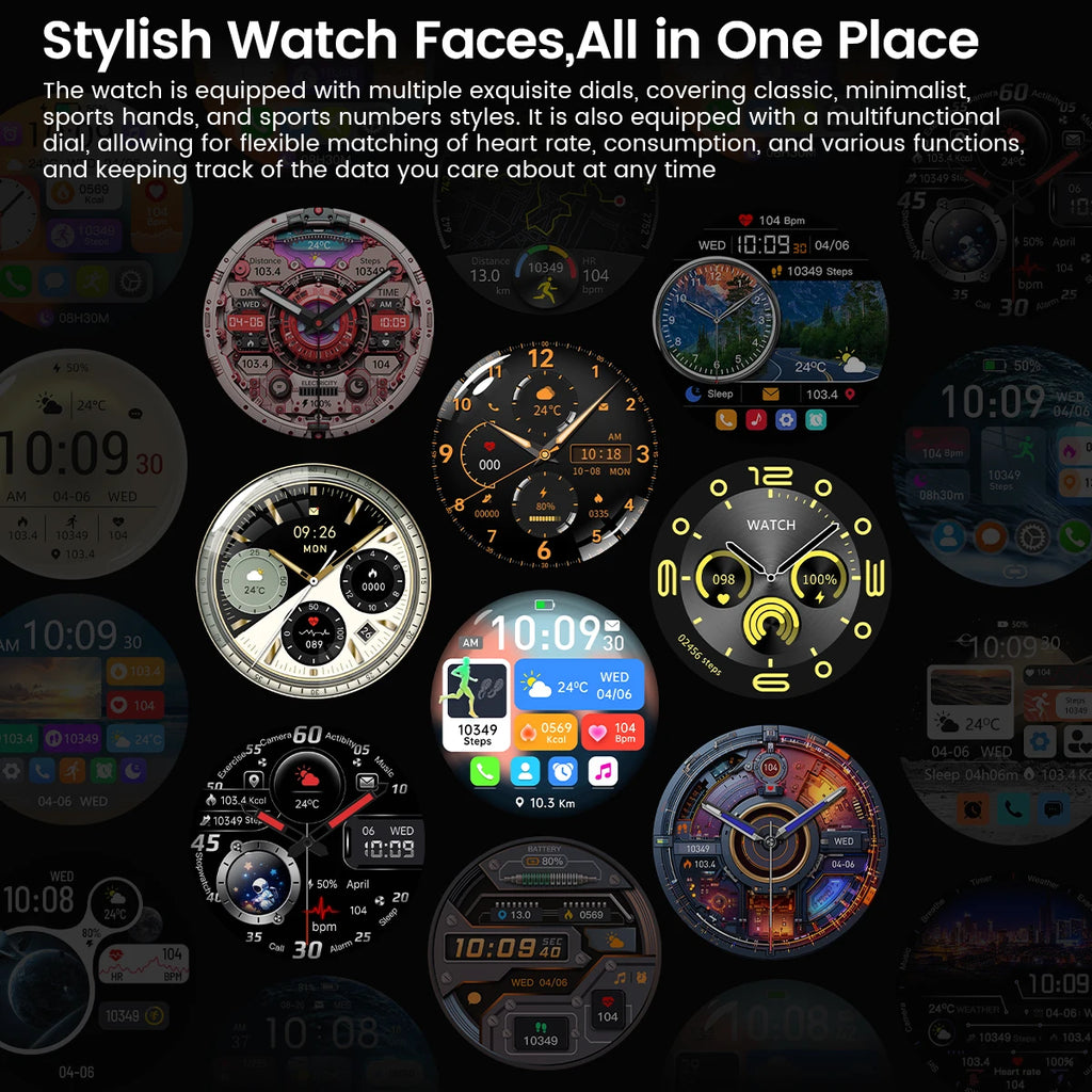 2025New For Huawei GT5 Pro Smart Watch Men HD AMOLED Screen GPS Motion trajectory HeartRate Bluetooth Call 1.52" SmartWatch IP68
