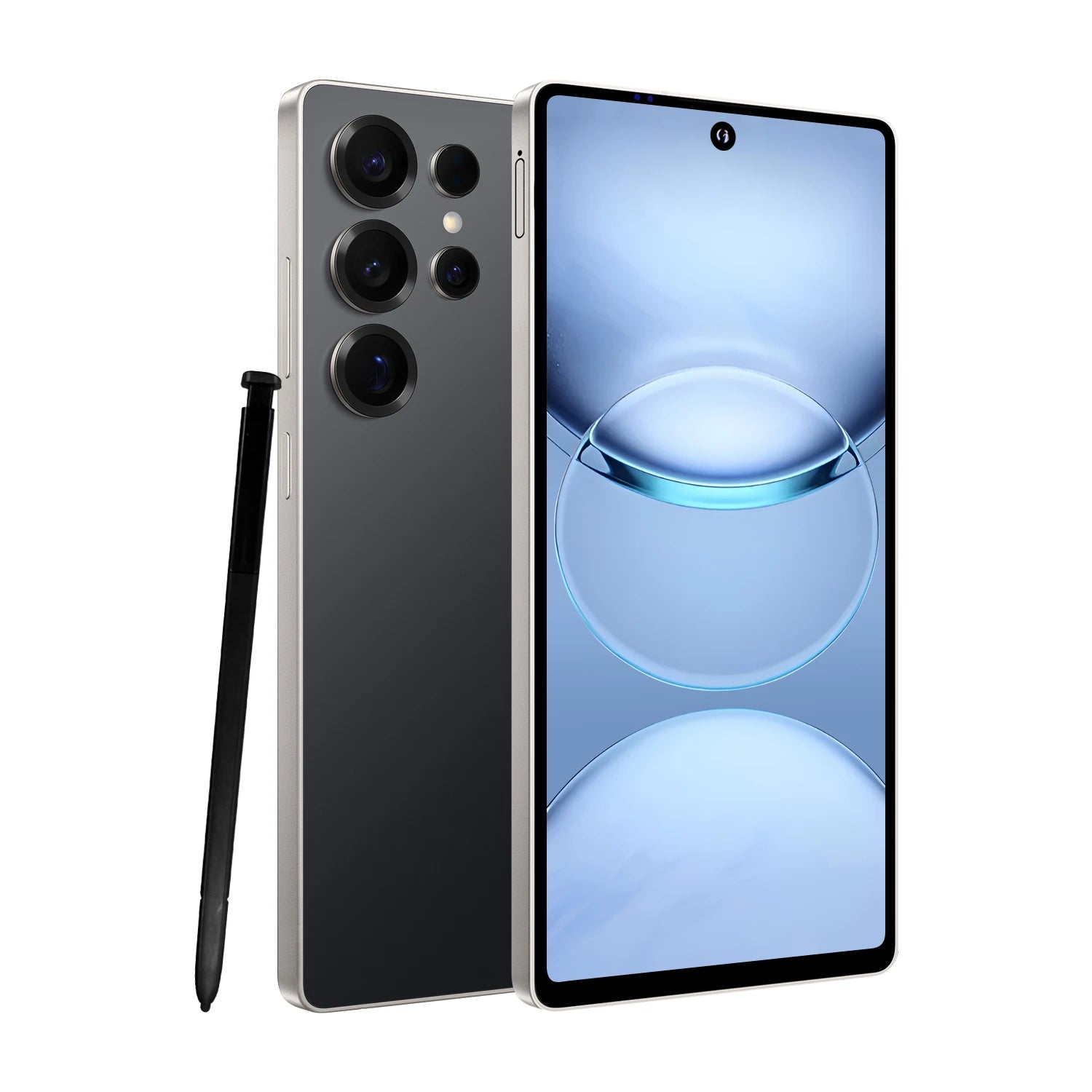 S25 Pro Smartphone Android 6.8Inch HD 8/12GB RAM 256/512GB ROM 5800mAh 48MP Camera Android 12 MTK Core Google Play Cell phone
