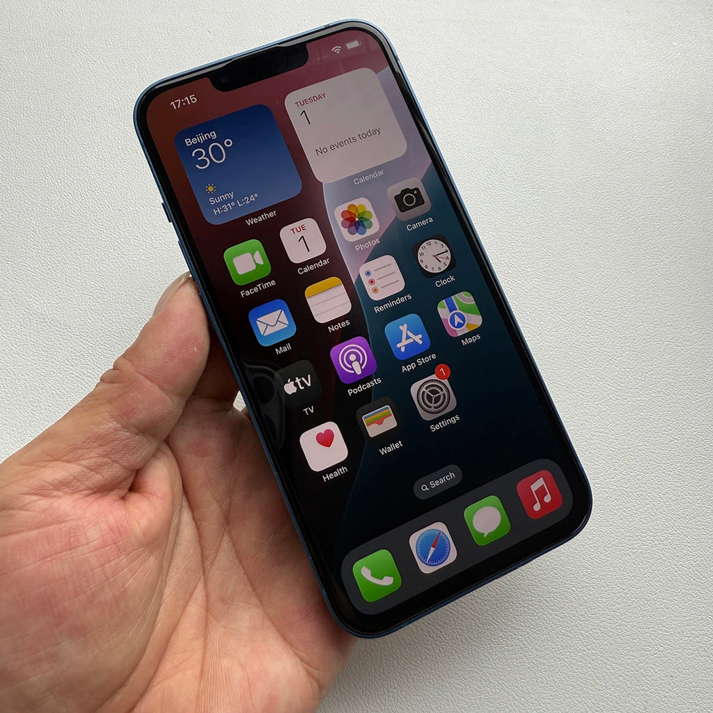 100% Original 6.1" iPhone 13 Smartphone Super Retina OLED 128/256 ROM 4GB RAM Face ID NFC A15 IOS iPhone 13 5G Mobile Phone