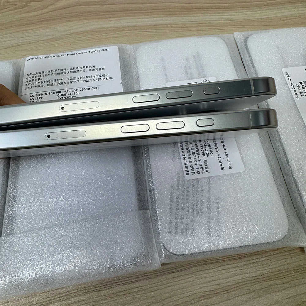 Original Apple iPhone 16 Pro Max Smartphone 256GB 512GB iOS 18 6.9" Super Retina XDR OLED 48MP Triple 16PM 5G Modile Phone