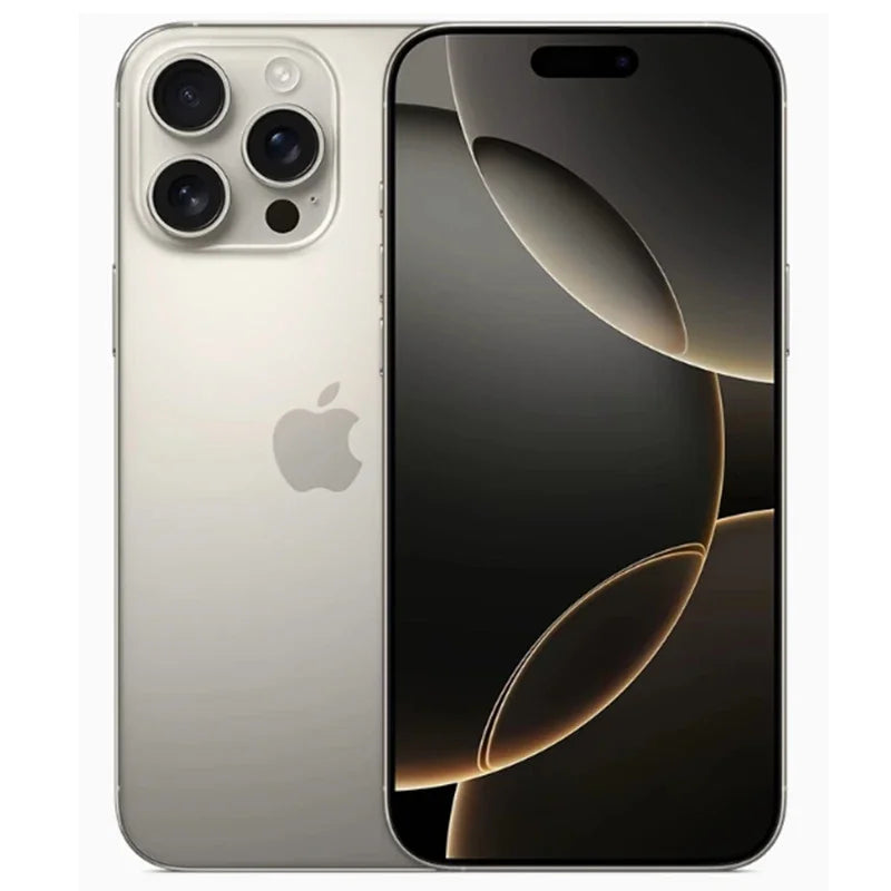 Apple iPhone 16 Pro Max 6.9" 5G Dual SIM Card Smartphone LTPO Super Retina XDR OLED Face ID NFC A18Pro 256/512GB 8GB Unlocked